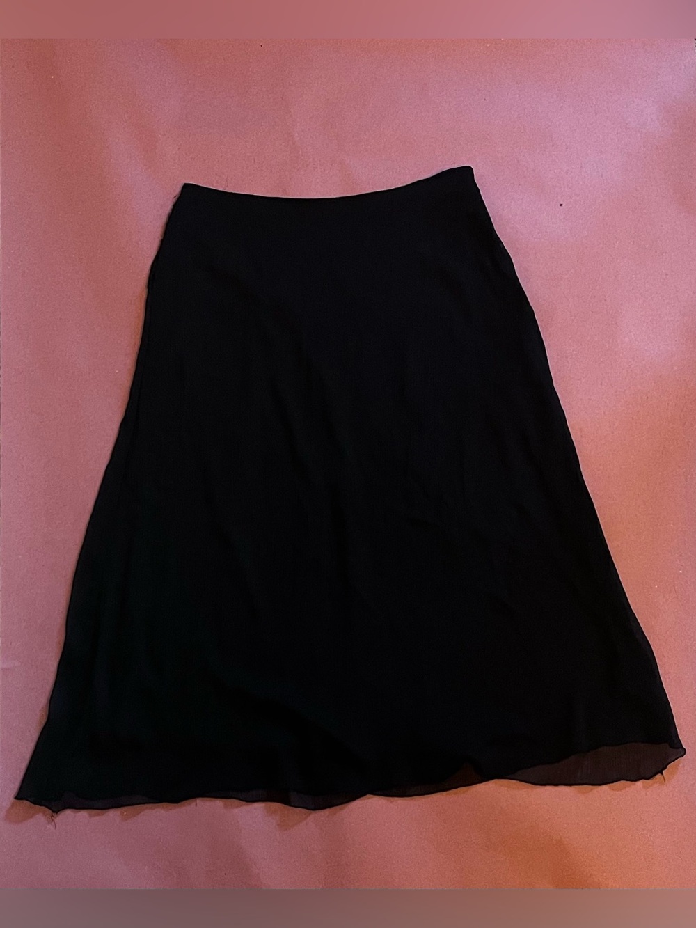 White Stag Black A-Line Skirt